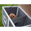 Medium Outdoor Puppy Dog Kennel ; Waterproof Dog Cage; Wooden Dog House with Porch Deck