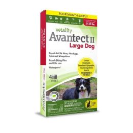 Vetality Avantect II Flea and Tick For Dogs 0.404 fl. oz 4 Count