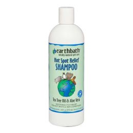 Earthbath Hot Spot Relief Shampoo; Tea Tree and Aloe Vera 16oz