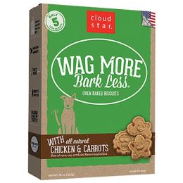 Cloud Star Wagmore Dog Baked Crunchy Peanut Butter 16Oz