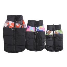 Pet Dog Clothes Small; And Large Puppy Cotton Clothes Ski Clothing Big Dog Clothes (Color: Camouflage, size: S)